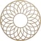 Ekena Millwork Cannes Wood Fretwork Pierced Ceiling Medallion, Birch, 26"OD x 8 7/8"ID x 1/4"T CMWP26X26X0250CNBI - alternate 1